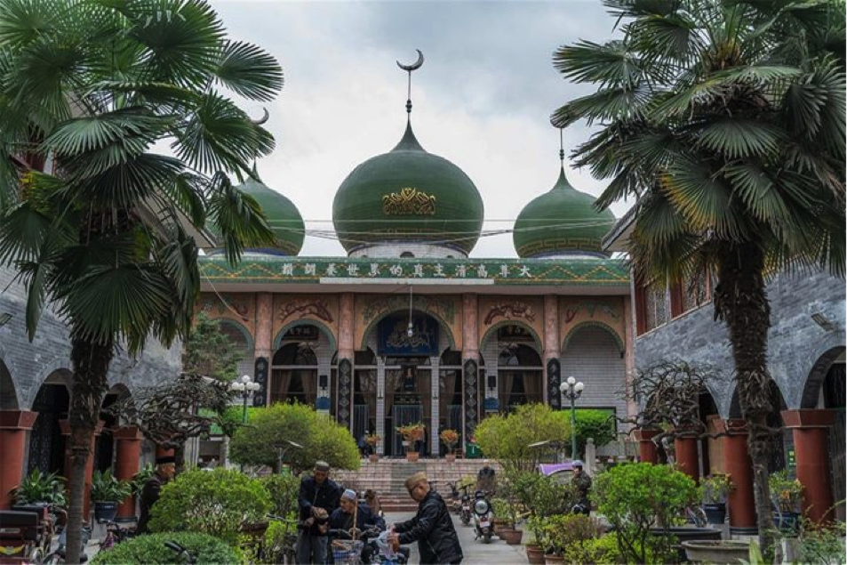 Sajinqiao Mosque, 1985, Xi’an, Shaanxi.