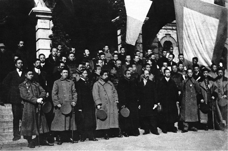 The Provisional Senate at the inauguration of the Republic of China, January 1, 1912