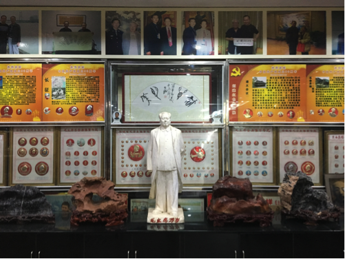 Liu Jian's public Mao badge display hall