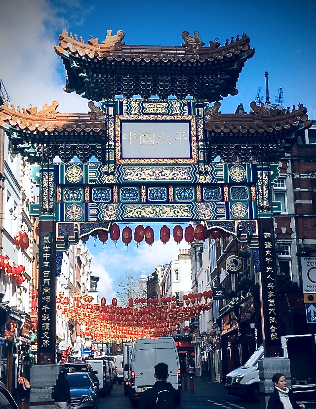 Image of gateway to London's Chinatown @Dalton Rawcliffe